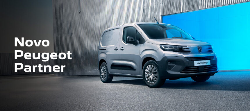 Novo Peugeot Partner a partir de 16.821€ +IVA*