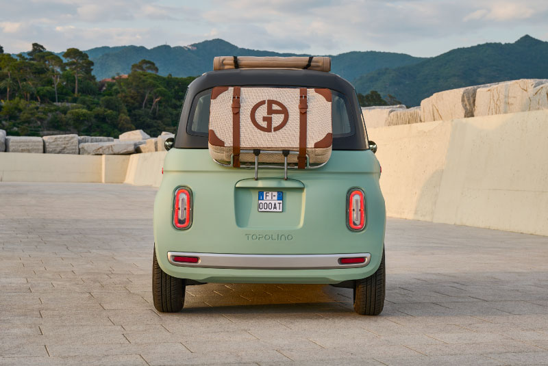 Traseira do Novo Fiat Topolino 2025