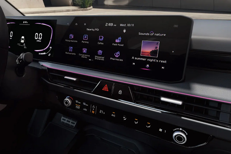 Ecrã do Novo Kia Stonic 2025