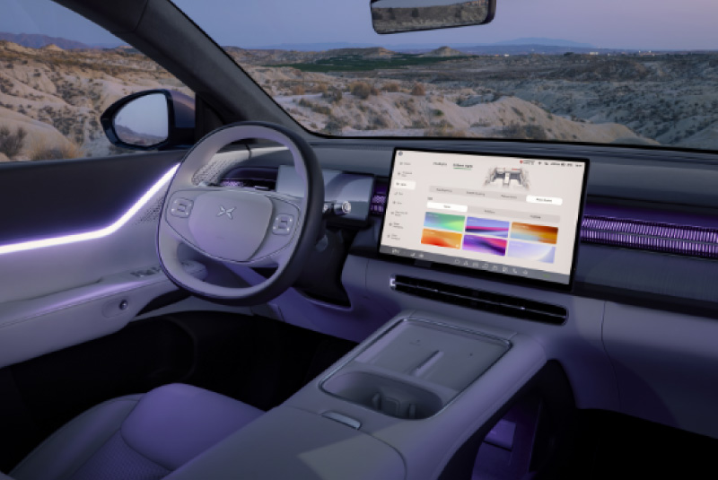 Ecrã do Novo XPENG G6 2026