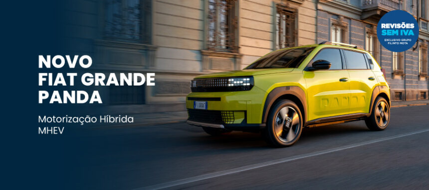 Novo Fiat Granda Panda Híbrido a partir de 22.107€