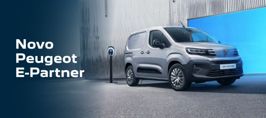 Novo Peugeot e-Partner a partir de 329€/mês + IVA*