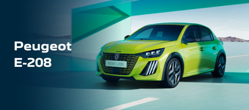 Novo Peugeot e-208 a partir de 22.350€ + IVA*