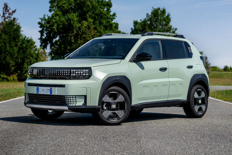 Silhueta do Novo Fiat Grande Panda 2025