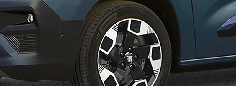 Jantes do Novo Fiat E-Doblò Passageiros