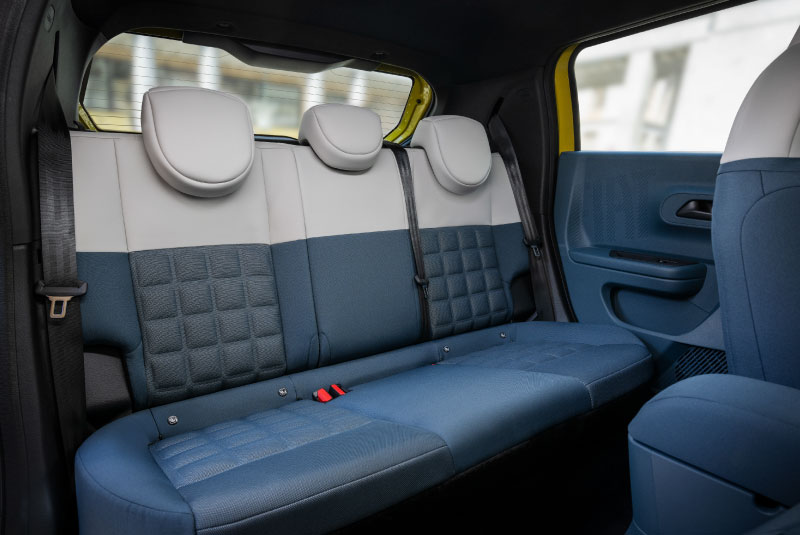 Bancos do Novo Fiat Grande Panda 2025