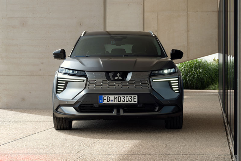 Grelha do Novo Mitsubishi Eclipse Cross EV 2026