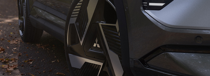 Jantes do Novo Mitsubishi Eclipse Cross EV 2026