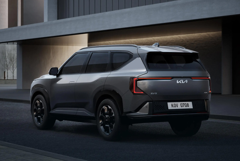 Design traseiro do Novo Kia PV5 2026