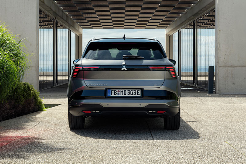 Traseira do Novo Mitsubishi Eclipse Cross EV 2026