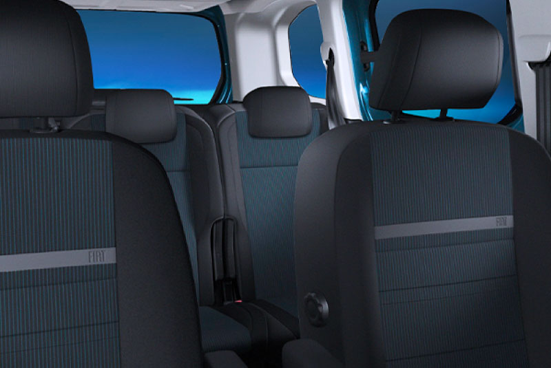 Bancos do Novo Fiat E-Doblò Passageiros