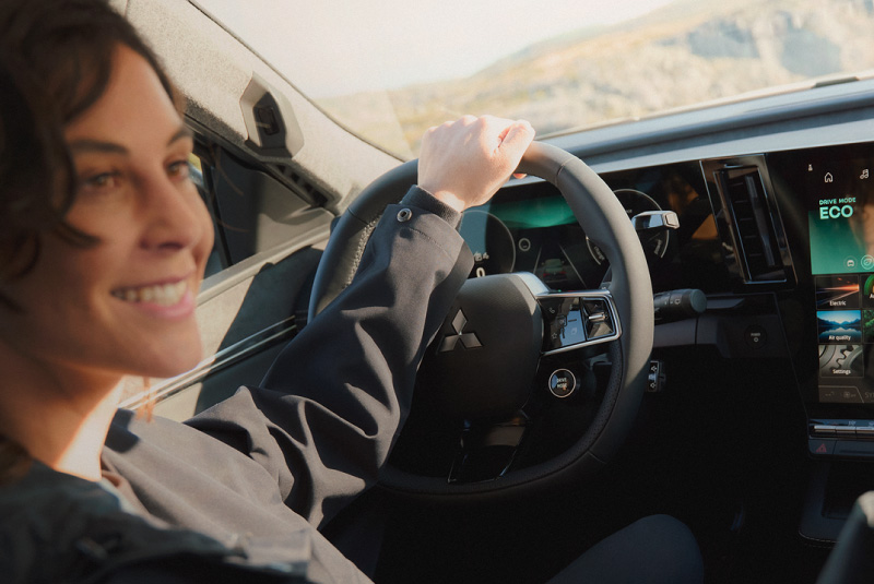 Volante do Novo Mitsubishi Eclipse Cross EV 2026