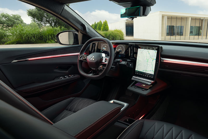 Hbaitáculo do Novo Mitsubishi Eclipse Cross EV 2026