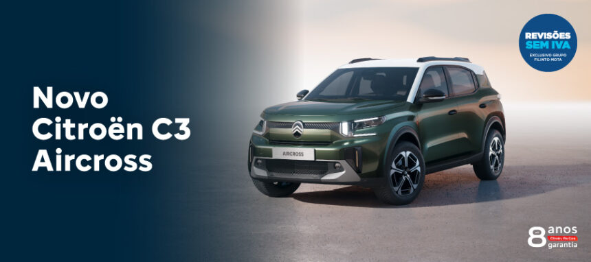 Novo Citroën C3 Aircross a partir de 17.790€