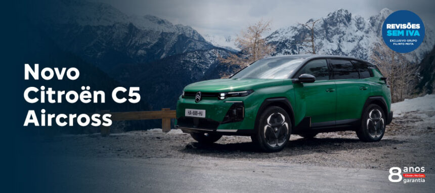 Novo Citroën C5 Aircross a partir de 26.590€