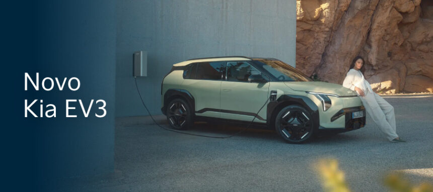 Novo Kia EV3 a partir de 344€/mês + IVA*