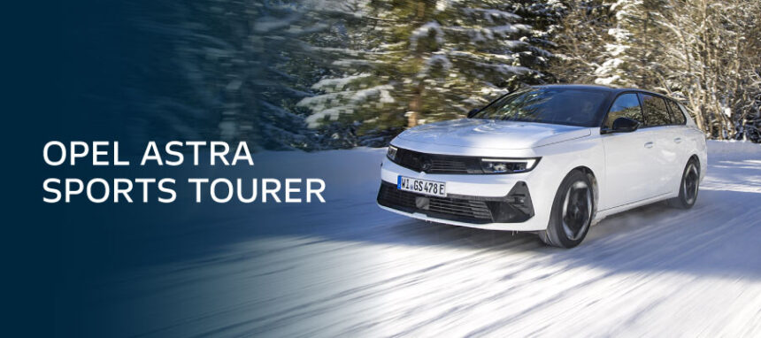 Novo Opel Astra Sports Tourer a partir de 308€/mês