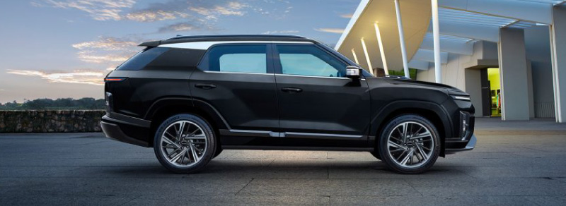 Silhueta do Novo KGM Actyon HEV 2026