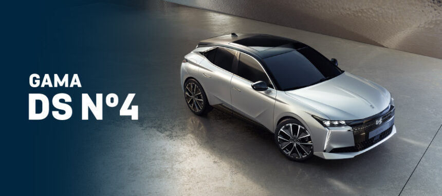 Nova Gama DS Nº4 a partir de 395€/mês + IVA*