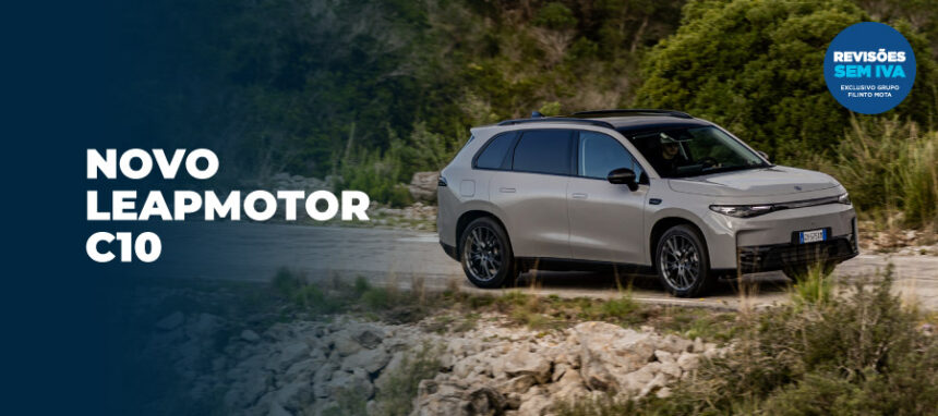 Novo Leapmotor C10 a partir de 27.690€ + IVA*vv