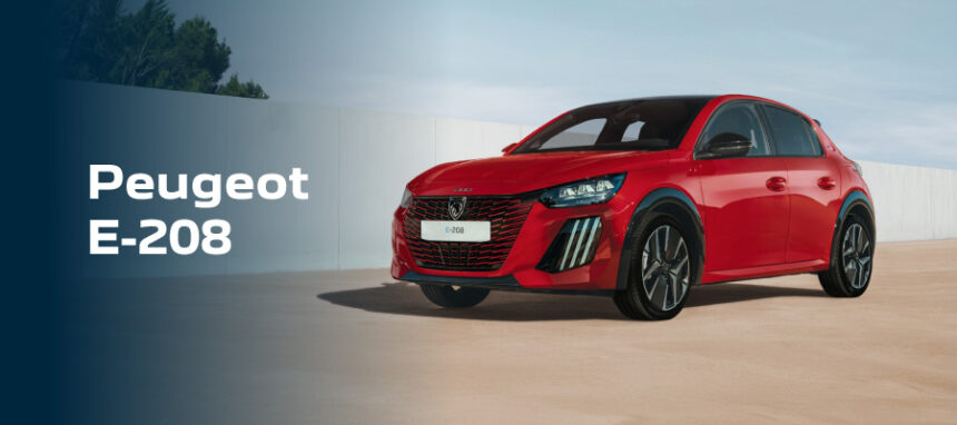 Novo Peugeot e-208 a partir de 23.500€ + IVA*