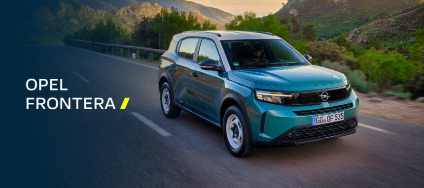 Novo Opel Frontera a partir de 179€/mês