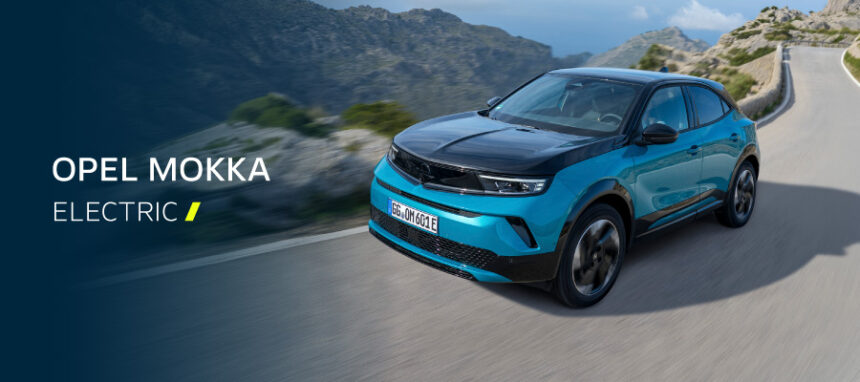 Novo Opel Mokka Electric a partir de 355€/mês + IVA*