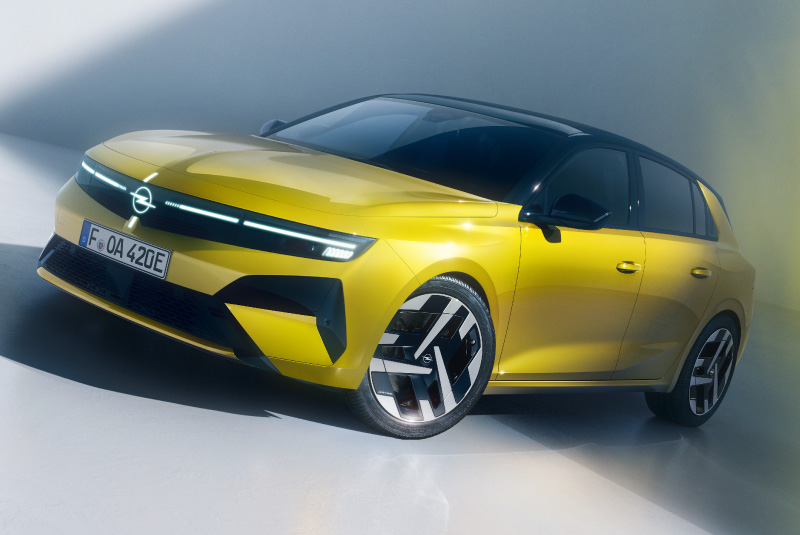 Design do Opel Astra