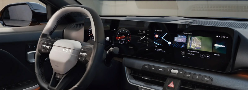 Cockpit do Kia K4