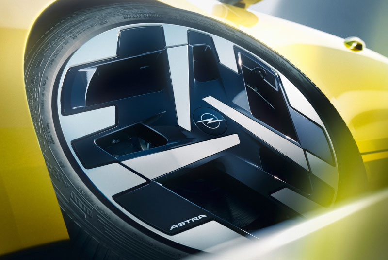 Jantes do Opel Astra 2026