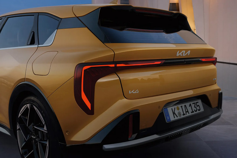 Design traseira do K4