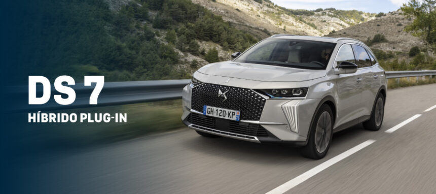 Novo DS 7 Híbrido Plug-in a partir de 36.600€ + IVA* ou 470€/mês + IVA*