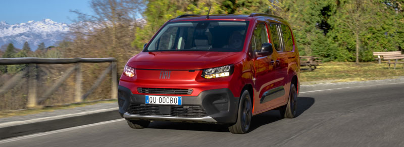 Grelha frontal do Fiat QUBO L