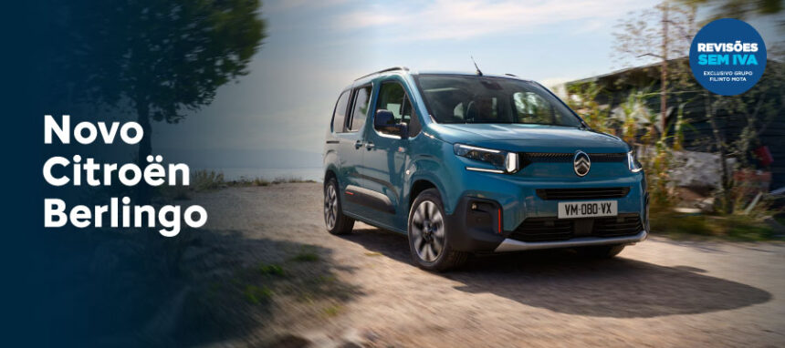 Novo Citroën Berlingo por 27.990€