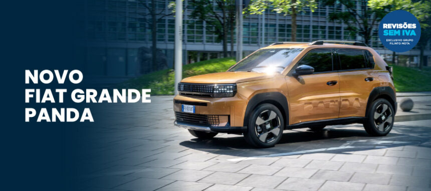 Novo Fiat Granda Panda a partir de 14.900€*