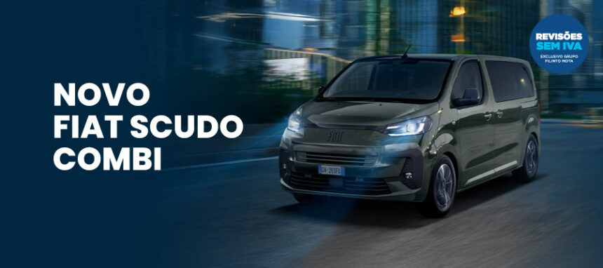 Novo Fiat Scudo Combi por 39.890€