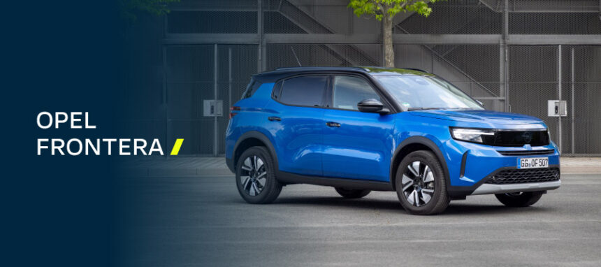 Novo Opel Frontera a partir de 22.990€ ou 199€/mês