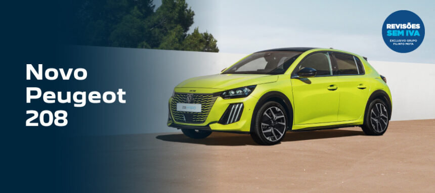 Novo Peugeot 208 por 20.990€