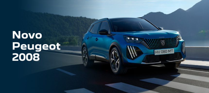Novo Peugeot 2008 a partir de 390€/mês