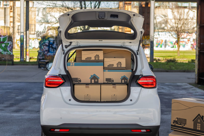 Bagageira do Novo Leapmotor T03 Van