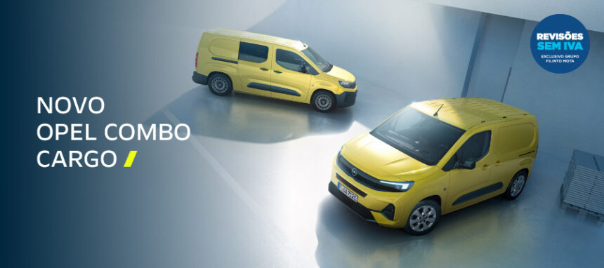 Novo Opel Combo Cargo XL agora por 23.990€