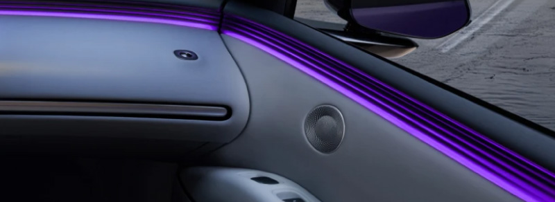 Interior do jantes desportivas Aero-Spoke de 20 polegadas