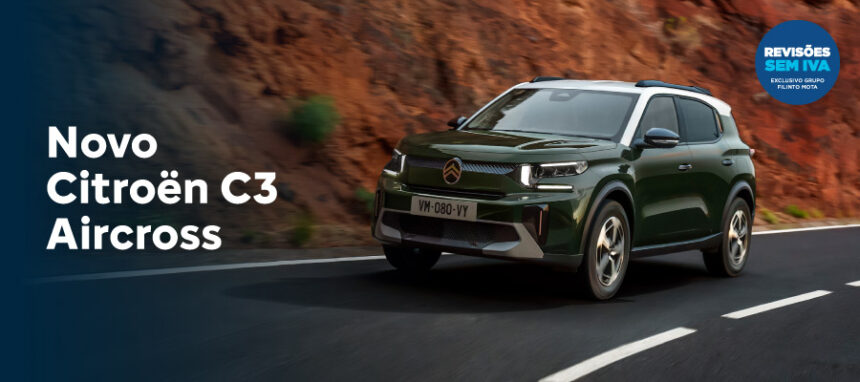 Novo Citroën C3 Aircross a partir de 17.150€*