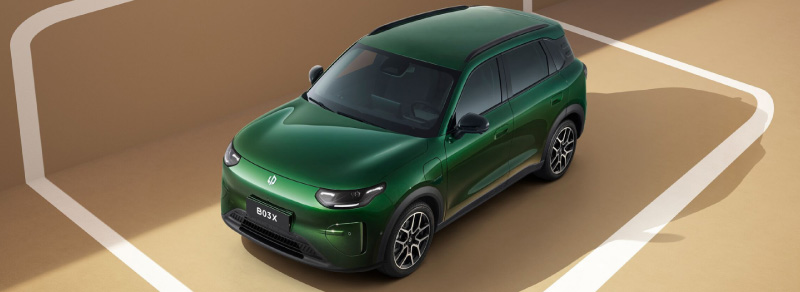 Tejadilho do Novo Leapmotor B03X