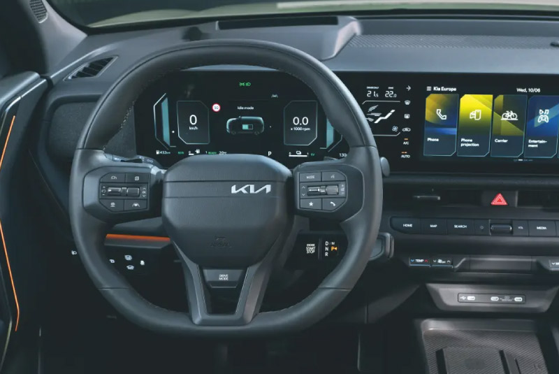Volante do Novo Kia Seltos 2025