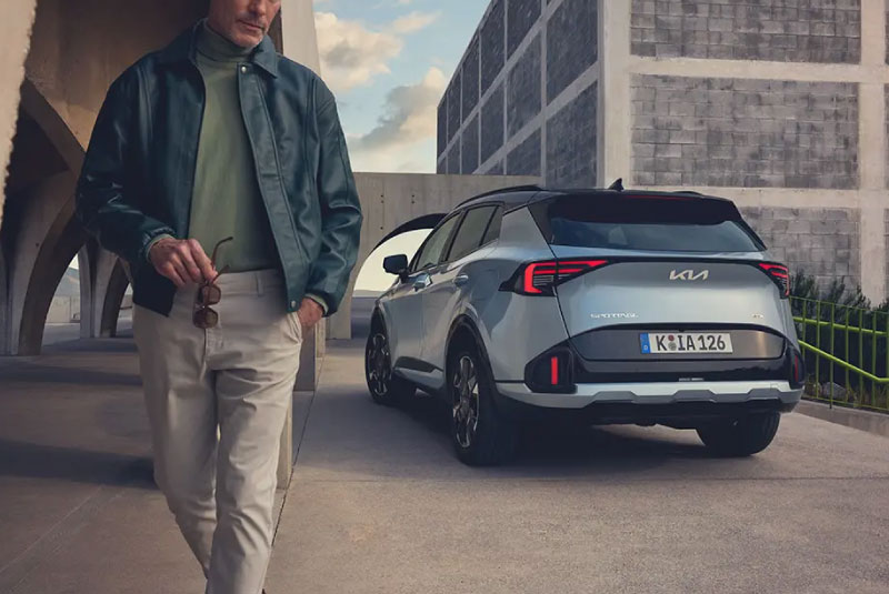 Traseira do Novo Kia Sportage 2026