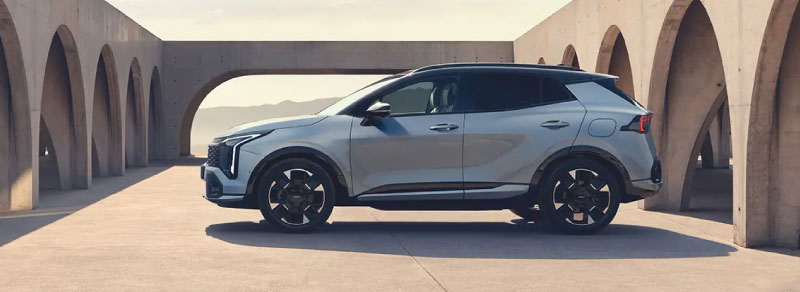 Silhueta do Novo Kia Sportage 2026